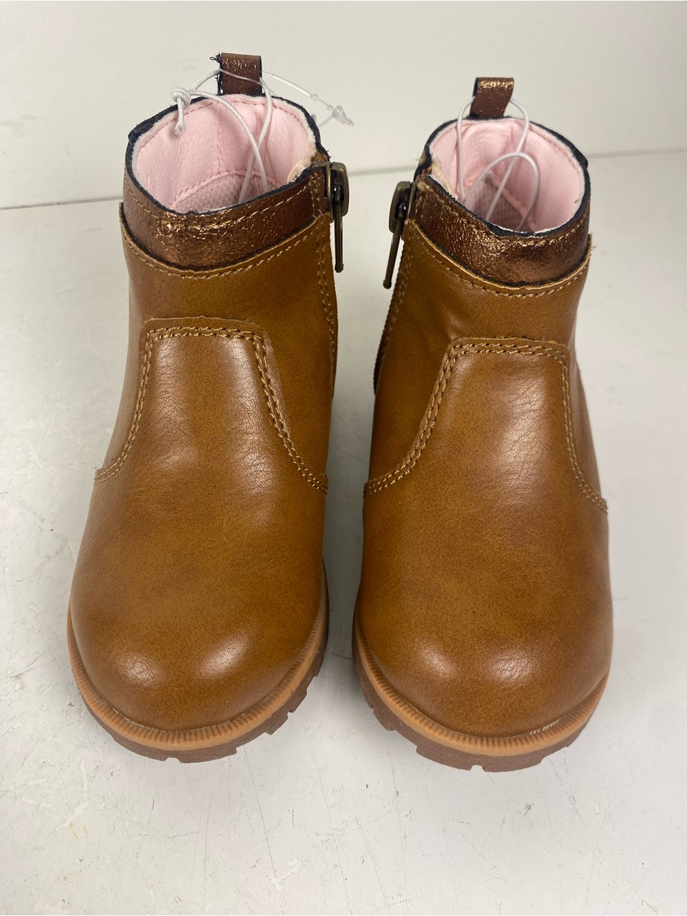 NWT Stride Rite 360 Lucy 3 Brown Ankle Boots Size 5M